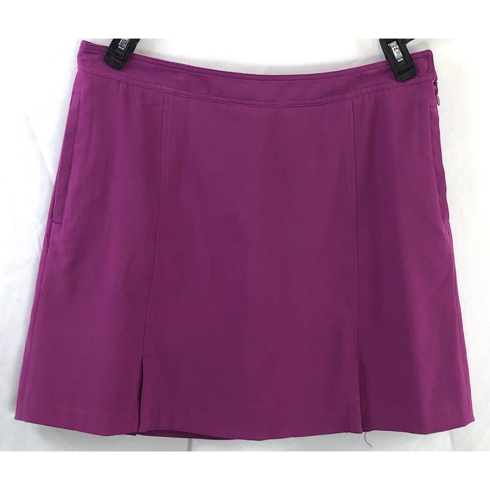 Clover Bobby Jones skorts skirt Purple 33" Waist Pleated Pockets Golf Tennis